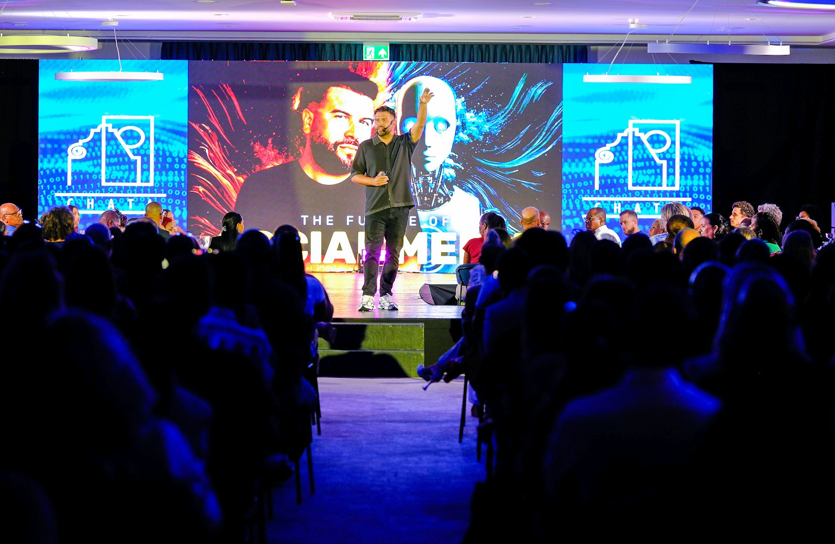 Föreläsare på event